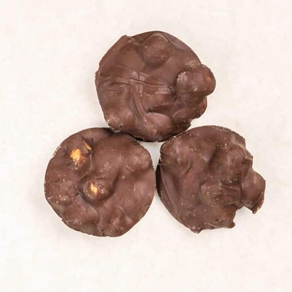 Hazelnuts in Milk Chocolate (Vrachaki) No Sugar
