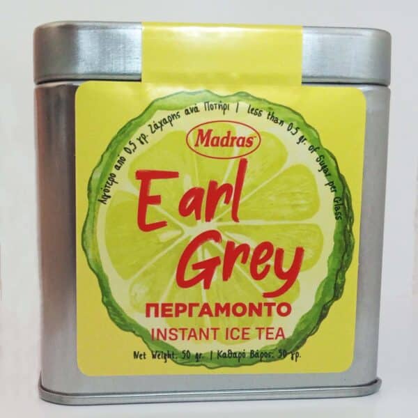 Ice Tea Instant Earl Grey Κρύο Τσάι Περγαμόντο 50gr